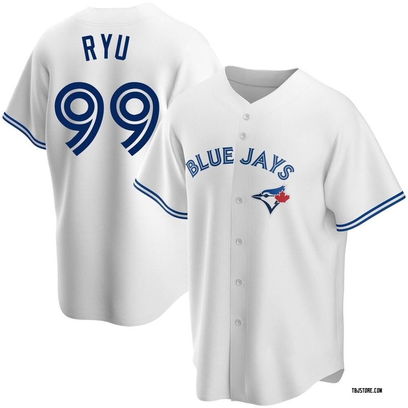 Replica Hyun Jin Ryu Youth Toronto Blue Jays White Home Jersey