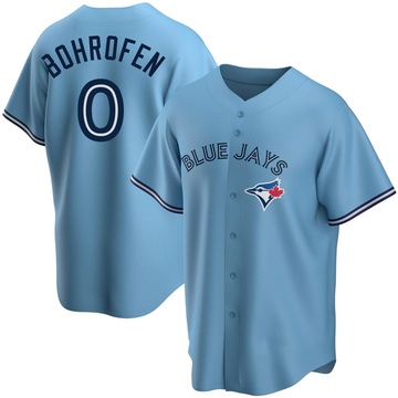Replica Jace Bohrofen Youth Toronto Blue Jays Blue Powder Alternate Jersey