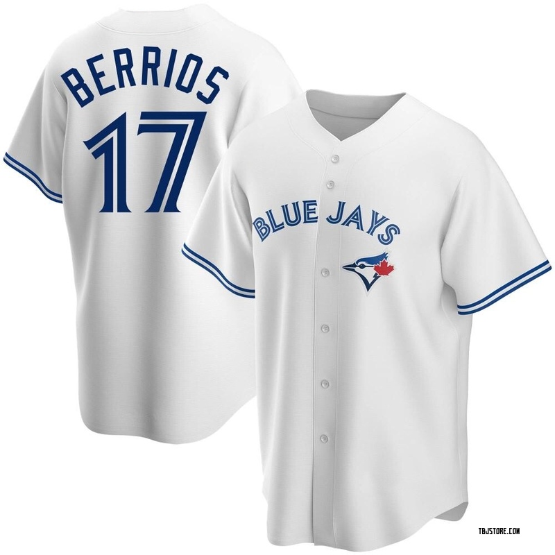 Replica Jose Berrios Men's Toronto Blue Jays White Home Jersey