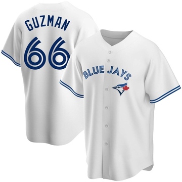 Replica Juan Guzman Men's Toronto Blue Jays White Home Jersey