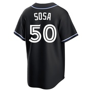 Replica Lenyn Sosa Youth Toronto Blue Jays Black Fashion Out Jersey