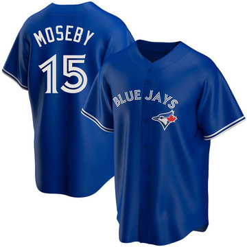 Replica Lloyd Moseby Men's Toronto Blue Jays Royal Alternate Jersey