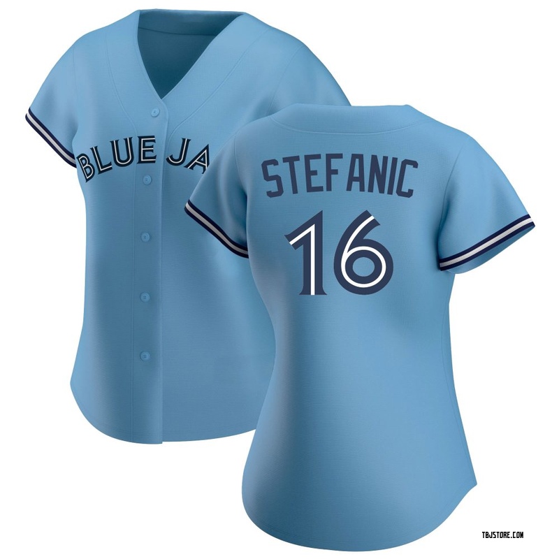 Replica Michael Stefanic Women's Toronto Blue Jays Blue Jersey