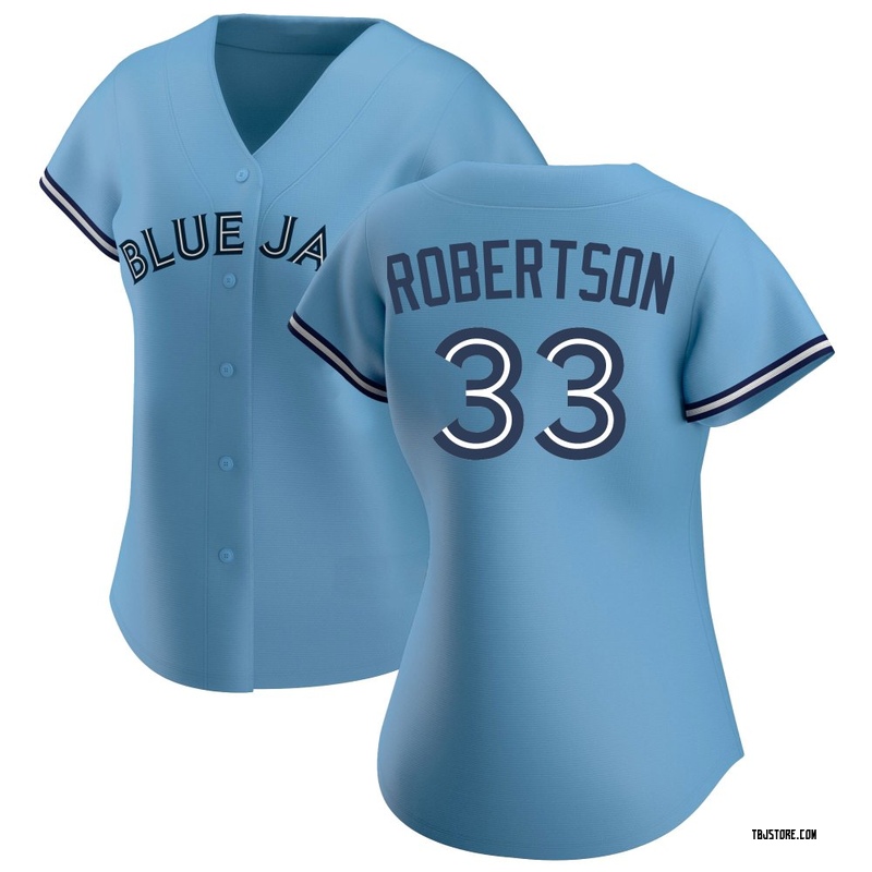 Replica Nick Robertson Women's Toronto Blue Jays Blue Jersey