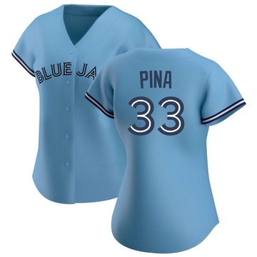 Replica Robinson Pina Women's Toronto Blue Jays Blue Jersey