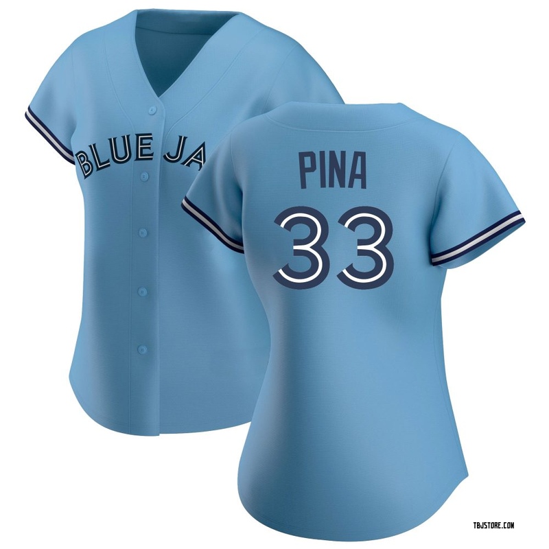 Replica Robinson Pina Women's Toronto Blue Jays Blue Jersey