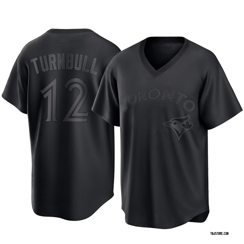 Replica Spencer Turnbull Youth Toronto Blue Jays Black Pitch Fashion Jersey