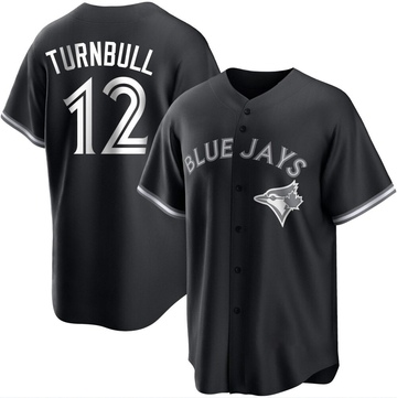Replica Spencer Turnbull Youth Toronto Blue Jays White Black/ Jersey