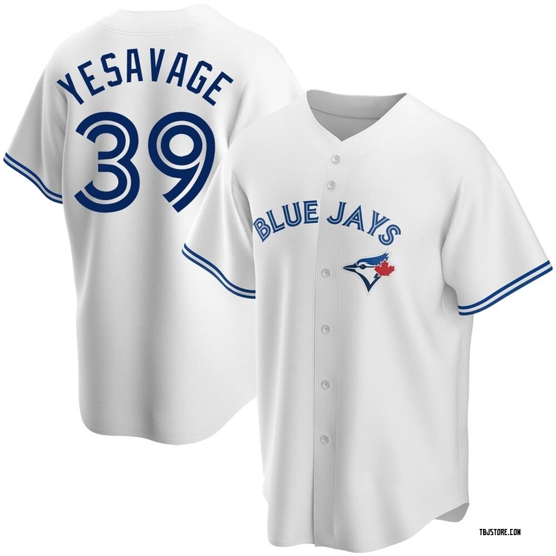 Replica Trey Yesavage Men's Toronto Blue Jays White Home Jersey