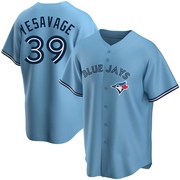 Replica Trey Yesavage Youth Toronto Blue Jays Blue Powder Alternate Jersey