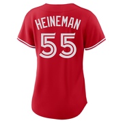 Replica Tyler Heineman Women's Toronto Blue Jays Red Canada Day Jersey
