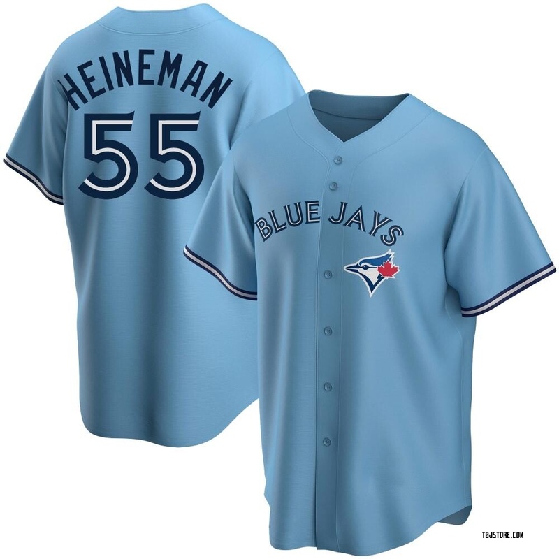Replica Tyler Heineman Youth Toronto Blue Jays Blue Powder Alternate Jersey
