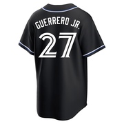 Replica Vladimir Guerrero Jr. Men's Toronto Blue Jays Black Fashion Out Jersey