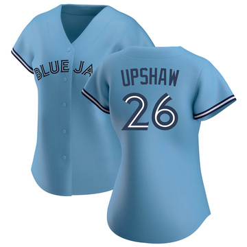 Replica Willie Upshaw Women's Toronto Blue Jays Blue Jersey