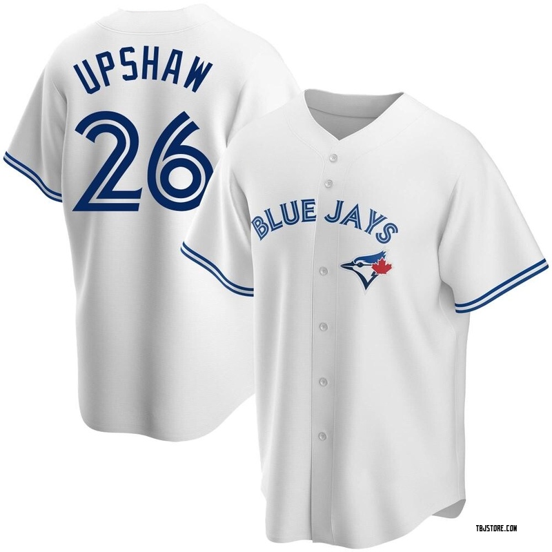 Replica Willie Upshaw Youth Toronto Blue Jays White Home Jersey